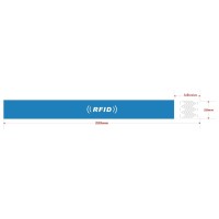 RFID Einweg Armband Tyvek, versch. Farben und Wunschchip