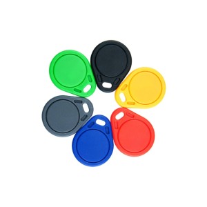 RFID Schlüsselanhänger/Keyfob BASIC in verschiedenen Farben und Wunschchip
