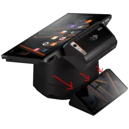 SUNMI Kundendisplay, 6,7", USB Type C, passend für: V3 MIX