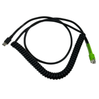 Zebra Verbindungskabel, USB, für Tiefkühlanlagen optimiert, 1.2 A, Länge: 3.6 m, gedreht für Zebra DS3678 Scanner Serie