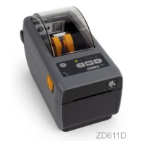 Zebra ZD611 Thermodirekt Etikettendrucker, 12 Punkte/mm (300dpi), Cutter, EPLII, ZPLII, USB, Bluetooth, Ethernet, WLAN