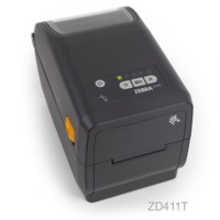 Zebra ZD411 Thermotransfer Etikettendrucker, 12 Punkte/mm (300dpi),  EPLII, ZPLII, USB, USB-Host, Bluetooth (BLE)