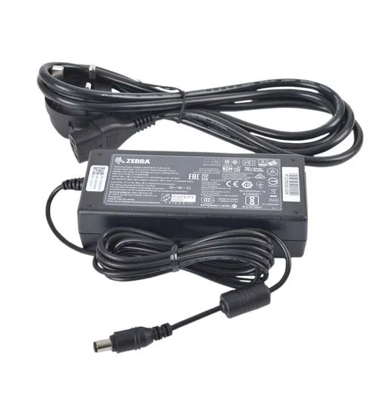 Zebra Netzteil, AC Input: 100-240V, 0.2A, DC Output: 5.2V, 1.1A, 5.7W, inkl.: Adapter Plugs (EU, UK)