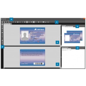 Zebra CardStudio 2.0 Professional  Kartendrucksoftware für Zebra Plastikkartendrucker, Digital