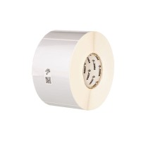 Zebra Z-Ultimate 3000T, Etikettenrolle, Kunststoff, 101,6x101,6mm, silber