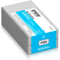 Epson Farbpatrone, cyan, für Epson GP-C831 - C13S020564 GJIC5(C) 32,5 ml
