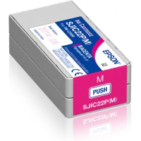 Epson Patrone, magenta Farbpatrone für Epson ColorWorks TM-C3500, Inhalt: 32,5 ml
