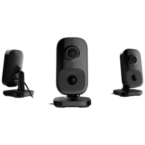 Ajax Weiß Ajax IndoorCam, WLAN-Überwachungskamera für den Innenbereich mit PIR-Bewegungsmelder und integrierter KI, HDR-Technologie, weiß