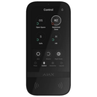 Ajax KeyPad TouchScreen Jeweller Schwarz