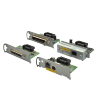 Epson Ethernet Schnittstelle UB-E04, 1x RJ-45 (10Base-T/100Base-TX), 1x USB-A (WLAN Dongle Anschluss), DHCP, ePOS, separat bestellen: Patchkabel