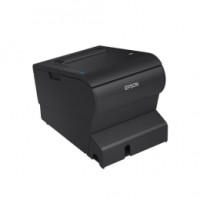 Epson TM-T88VII, Bondrucker, Thermodirekt, Fixed Interface, 7 Punkte/mm (180dpi), Medienbreite (max): 58mm, 80mm, Druckbreite (max.): 72mm, USB (Typ B), USB-Host (2x), Ethernet, mechanischer Sensor, weiß