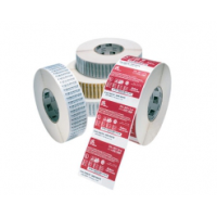 Etikettenrolle, Thermopapier, Thermodirekt, Kern: 19mm, Durchmesser 57mm, Maße, B 102mm, H 152mm, Etiketten/Rolle 85 labels/roll, perforiert