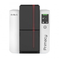 Evolis Primacy 2 Duplex, Go Pack beidseitig, einseitig, 12 Punkte/mm (300dpi), USB, Ethernet, Kartenzuführung (max. 100 Karten), Kabel (USB), Netzteil, Netzkabel, CardPresso (XS), 100 Karten, Farbband, Farbe: rot