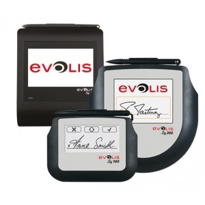 Evolis Sig100 Lite, 10,5cm (4') Unterschriften Pad für digitale Unterschriften beim Kassieren