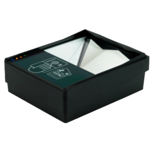 HID ADR300 Dokumentenlesegerät für elektronische Reisedokumente, MRTD reader, Visible, IR and UV Lights, Scanner (2D), USB, Kit (USB), schwarz