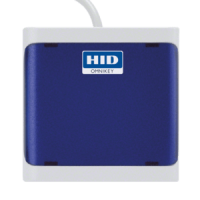 HID OMNIKEY 5027, RFID Desktop Leser (HF 13.56 MHZ) USB A für Seos®, iCLASS SE®, MIFARE® Classic® und MIFARE DESFire® EV1 sowie NFC u.a.