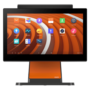 Android 11 Kassensystem SUNMI D2s LITE, Mono Screen, 39,6cm (15,6''), Full HD, USB, Bluetooth, Ethernet, WLAN, Android, schwarz, orange