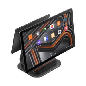 SUNMI T3 PRO, NFC, 39,6cm (15,6''), Full HD, USB, USB-C, Bluetooth (BLE), Ethernet, WLAN, schwarz, orange