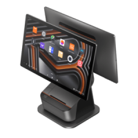 SUNMI T3 PRO MAX, NFC, 39,6cm (15,6''), Full HD, USB, USB-C, Bluetooth (BLE), Ethernet, WLAN, schwarz, orange