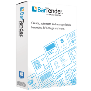 Seagull BarTender 2022 Starter, Workstation Lizenz, unbegrenzt viele Drucker, 3 Jahre Abonnement