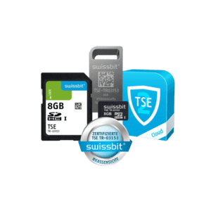 Swissbit TSE v2, SD-Karte, 8 GB, vereinzelt, Zertifikatslaufzeit 5 Jahre