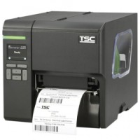 Industrie Thermo-Etikettendrucker, TSC ML240P, WLAN-Ready, 8 Punkte/mm (203dpi), Disp. (Farbe), RTC, USB, RS232, Bluetooth, Ethernet, inkl.: Netzteil, Netzkabel (EU)