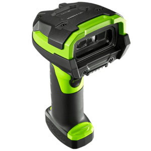 Robuster 1D Barcode Funkscanner Zebra LI3678-ER, Bluetooth, 1D, ER, Multi-IF, FIPS, Kit (USB), schwarz, grün (Extended range)