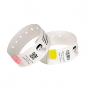 Zebra Z-Band Fun Armbänder für Zebra HC100 Drucker, 6x Cartridges pro Kit (350 Bänder pro Cartridge), Farbe: gelb