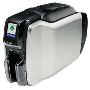 Zebra ZC300 Kartendrucker, beidseitiger Druck, 12 Punkte/mm (300dpi), USB, Ethernet, Display inkl. CardStudio Software
