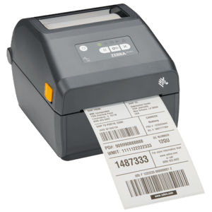 Zebra ZD421 Thermotransfer Desktop Etikettendrucker, Cartridge, 8 Punkte/mm (203dpi), RTC, USB, USB-Host, Bluetooth, WLAN, Kit (USB)