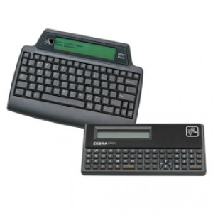 Alphanumerische Tastaturen für einen professionellen Stand-Alone Betrieb der Zebra Drucker: Zebra Keyboard Display Unit ZKDU