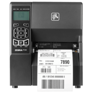 Zebra ZT231 Thermotransfer Etikettendrucker mit 12 Punkte/mm (300dpi), RFID, USB, USB-Host, RS232, Bluetooth (BLE), Ethernet, EPL, EPLII, ZPL, ZPLII