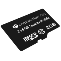 cryptovision TSE v2, microSD 8GB Laufzeit max. 5 Jahre (Genaue Restzeit auf Anfrage)