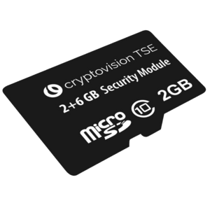 cryptovision TSE v2, microSD 8GB Laufzeit max. 5 Jahre (Genaue Restzeit auf Anfrage)