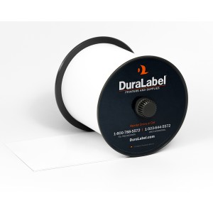DuraLabel K4-3001 Weißes Premium-Vinylband, 100 mm x 15,2 m, für Kodiak Max