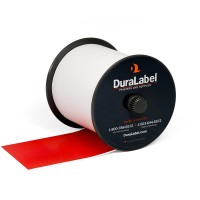 DuraLabel K4-3010 Rotes Premium-Vinylband, 100 mm x 15,2 m, für Kodiak Max