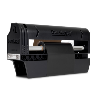 DuraLabel KM431110 Harz-Farbband, Schwarz, 100 mm Breite, für Kodiak Max