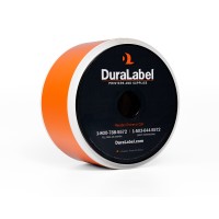 DuraLabel T2-3009 Premium-Vinylband, Orange, 50 mm x 42,6 m, für Toro Max & Bronco Max