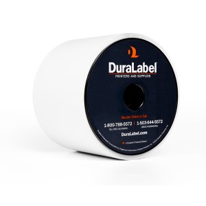 DuraLabel T3-3001 Premium-Vinylband, 75 mm x 42,6 m, weiß, für Toro Max & Bronco Max