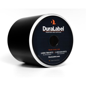 DuraLabel T4-3002 Vinylband, Schwarz, 100 mm x 42,6 m, Premium-Vinyl