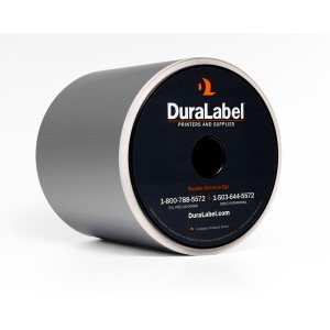 DuraLabel T4-3005 Premium-Vinylband, 100 mm x 42,6 m, silbergrau, kompatibel mit Toro Max & Bronco Max