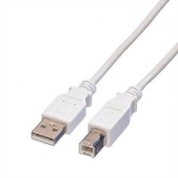 TSC USB Kabel (A/B), 1,5m, beige
