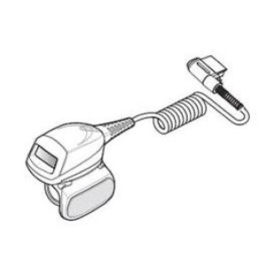 Zebra RS4000 1D Barcode Scanner für Fingerbefestitung mit kurzem Kabel