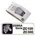 Zebra Farbband, Silber, 1500 Bilder, passend für: ZC100, ZC300